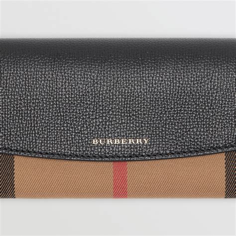 burberry grainy leather slim continental wallet|Burberry checkbook cover.